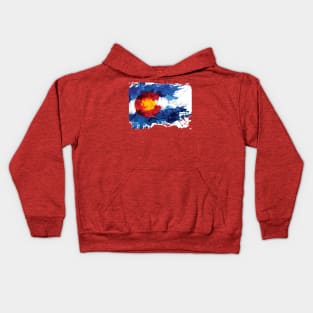 Colorado State Flag Kids Hoodie